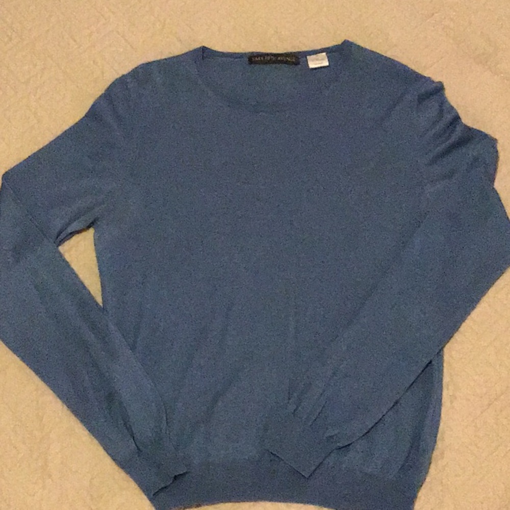 Saks Fifth Avenue silk and cashmere sweater